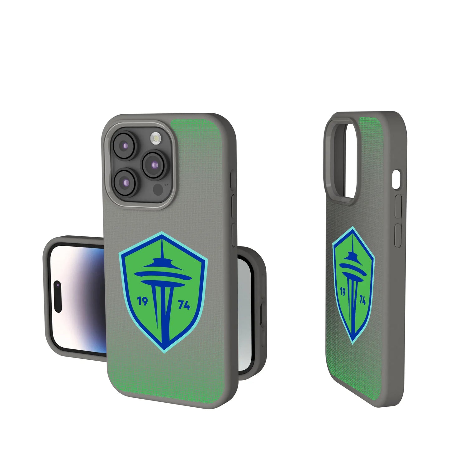 Seattle Sounders FC Linen Soft Touch Phone Case for Apple iPhone