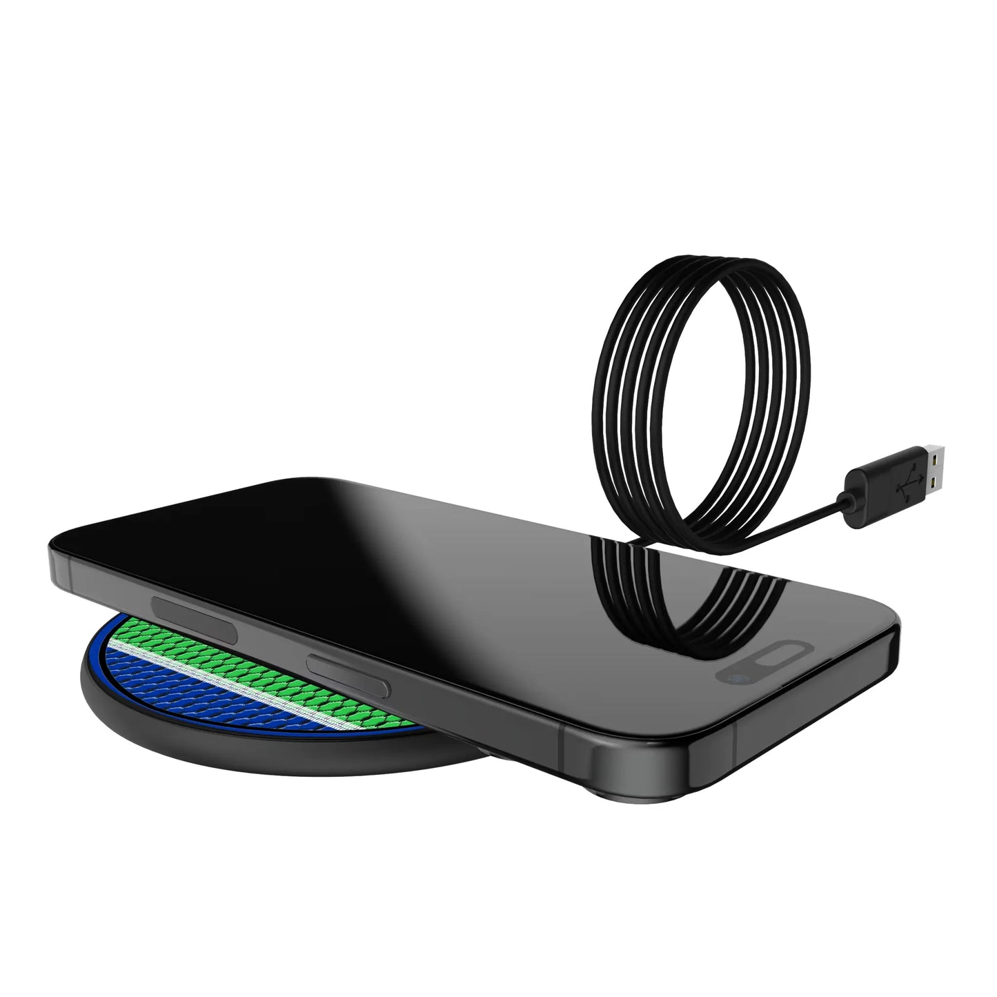Seattle Sounders FC Mesh 15-Watt Wireless Charger