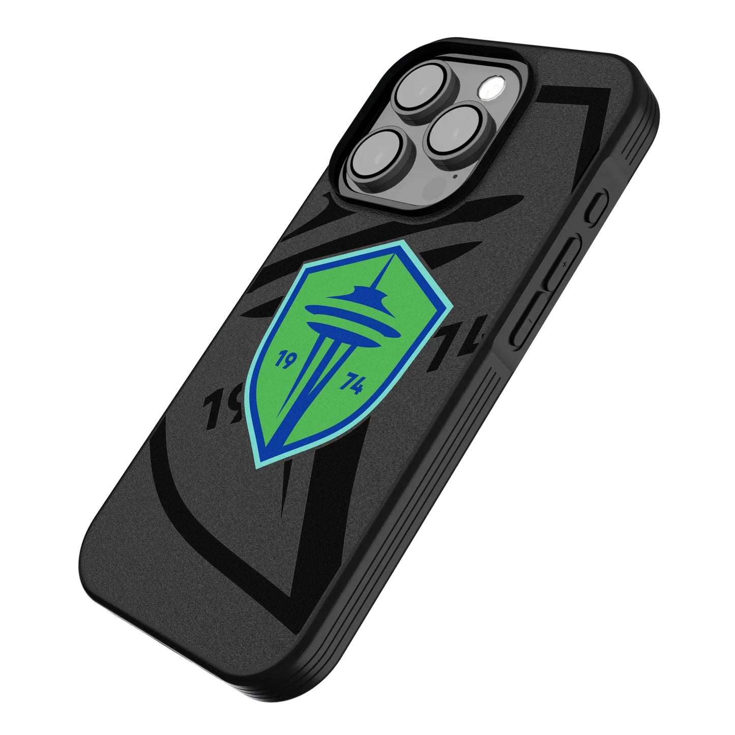 Seattle Sounders FC Monocolor Tilt Bump Phone Case for Apple iPhone