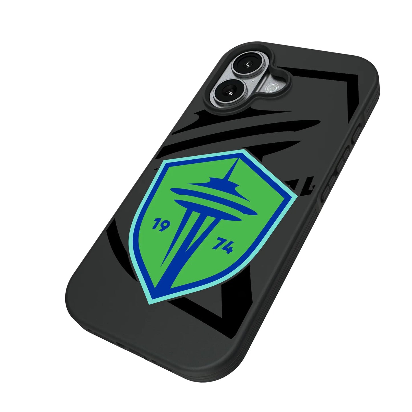 Seattle Sounders FC Monocolor Tilt Bump Phone Case for Apple iPhone