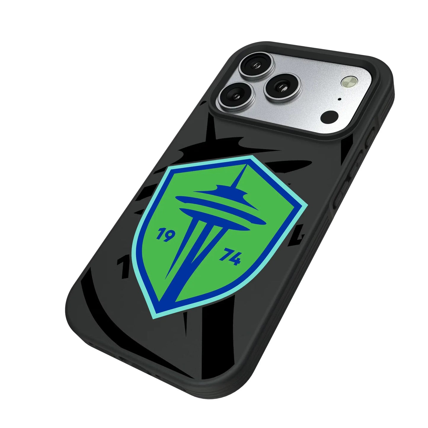 Seattle Sounders FC Monocolor Tilt Bump Phone Case for Apple iPhone