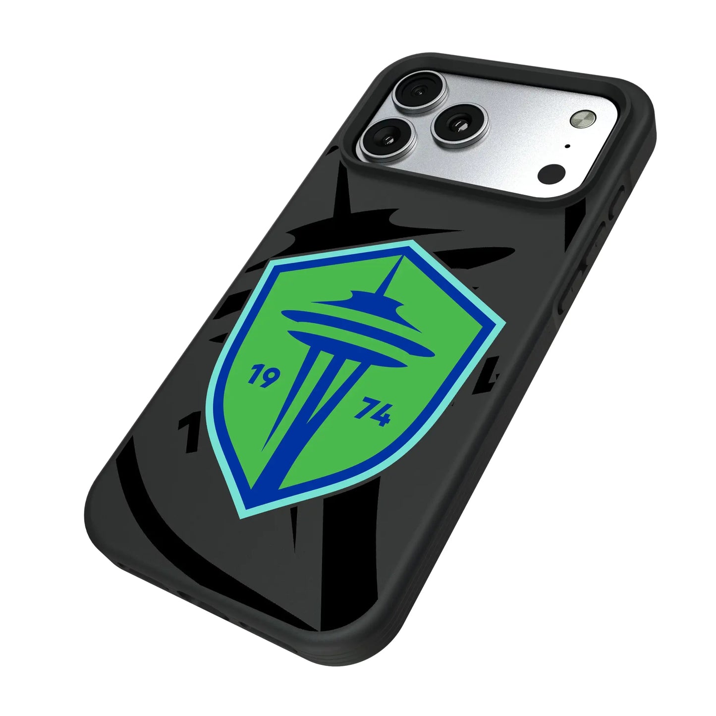 Seattle Sounders FC Monocolor Tilt Bump Phone Case for Apple iPhone