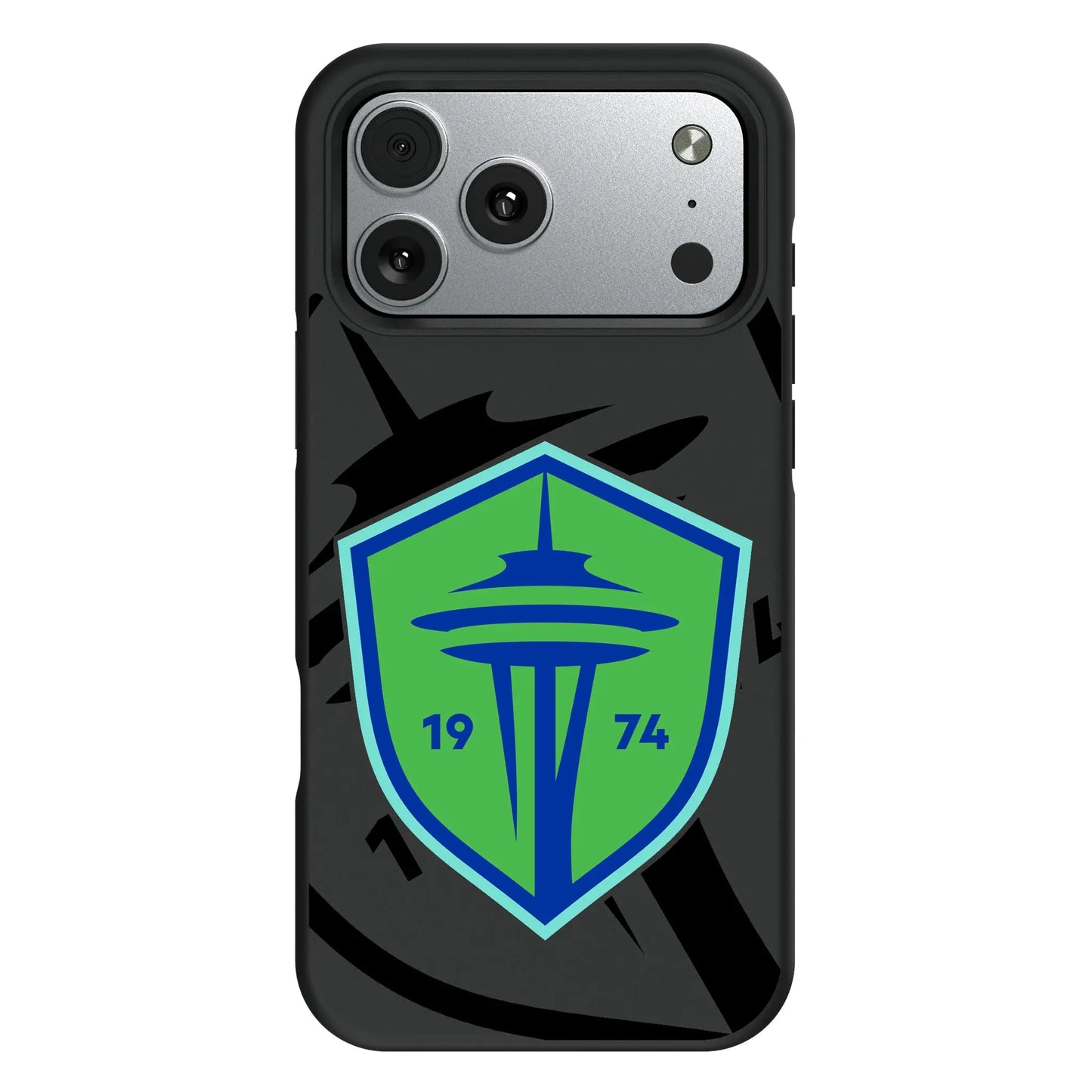 Seattle Sounders FC Monocolor Tilt Bump Phone Case for Apple iPhone