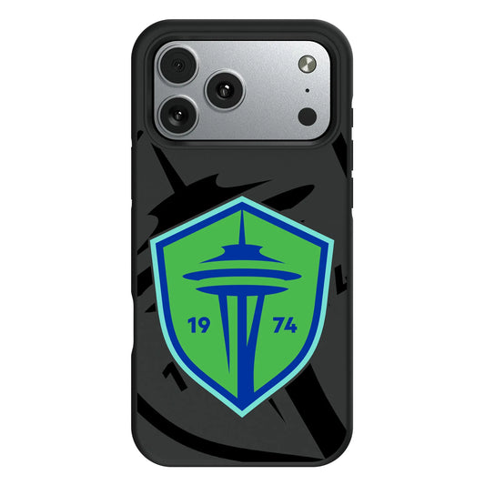 Seattle Sounders FC Monocolor Tilt Bump Phone Case for Apple iPhone