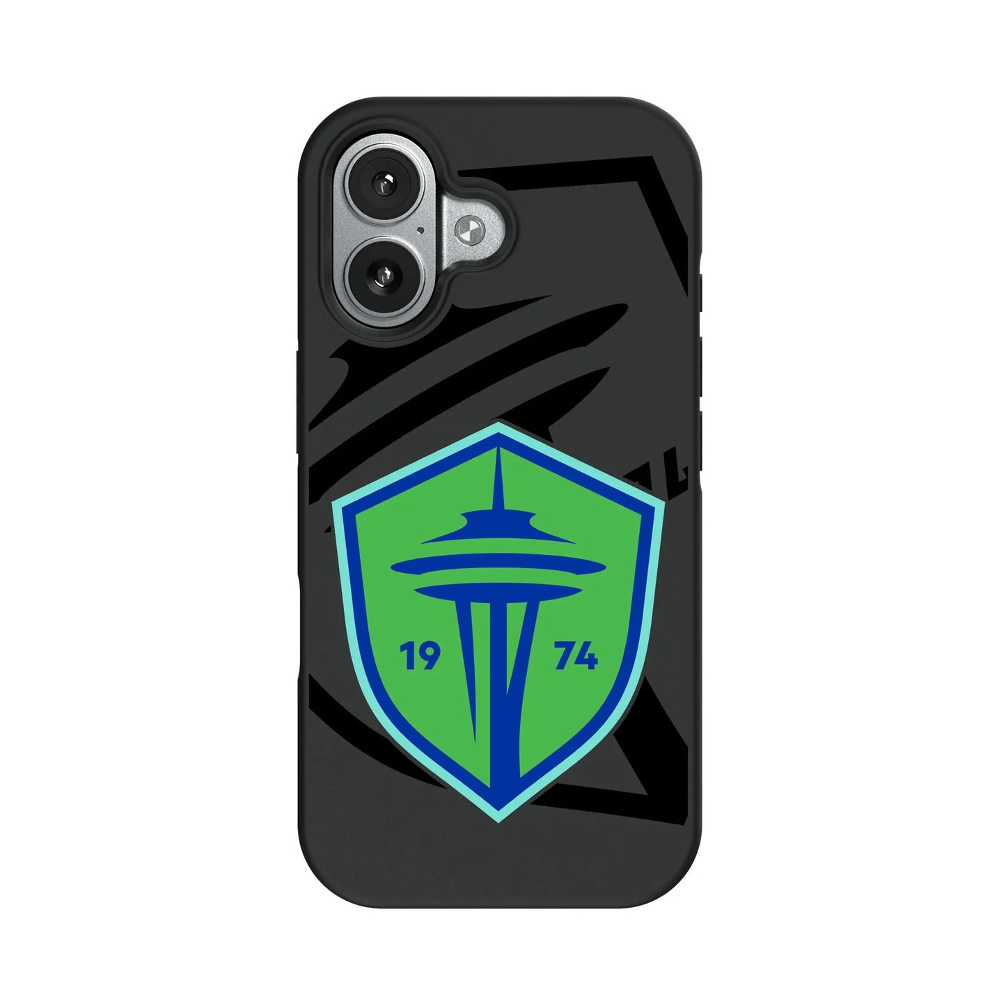 Seattle Sounders FC Monocolor Tilt Bump Phone Case for Apple iPhone