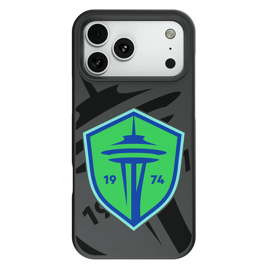 Seattle Sounders FC Monocolor Tilt Bump Phone Case for Apple iPhone