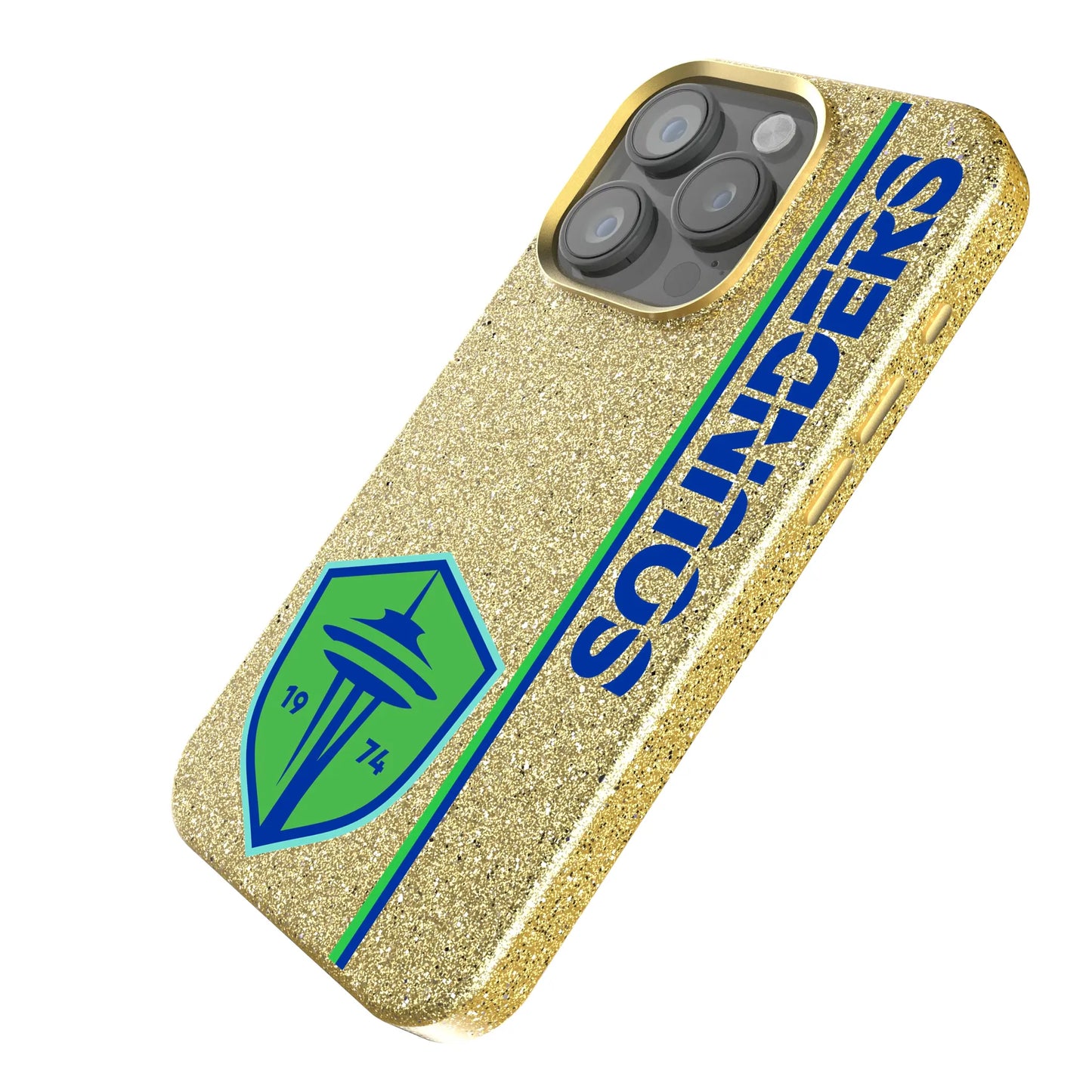 Seattle Sounders FC Sidebar Bling Phone Case for Apple iPhone