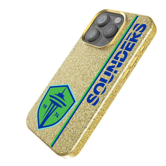 Seattle Sounders FC Sidebar Bling Phone Case for Apple iPhone