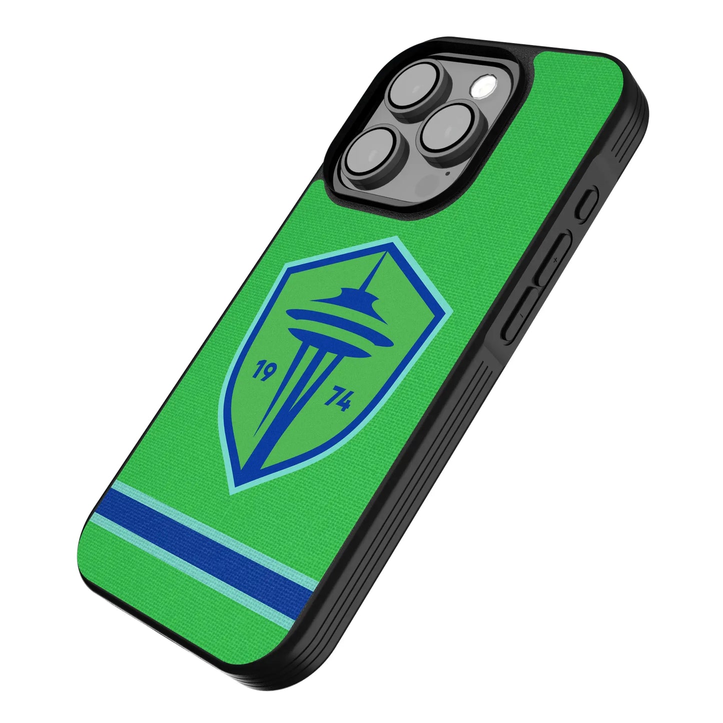 Seattle Sounders FC Stripe Bump Phone Case for Apple iPhone