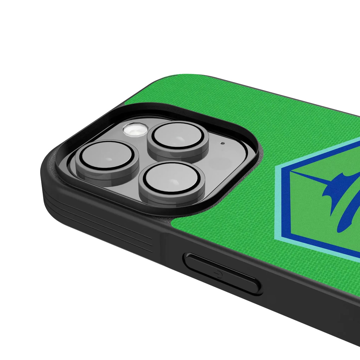 Seattle Sounders FC Stripe Bump Phone Case for Apple iPhone