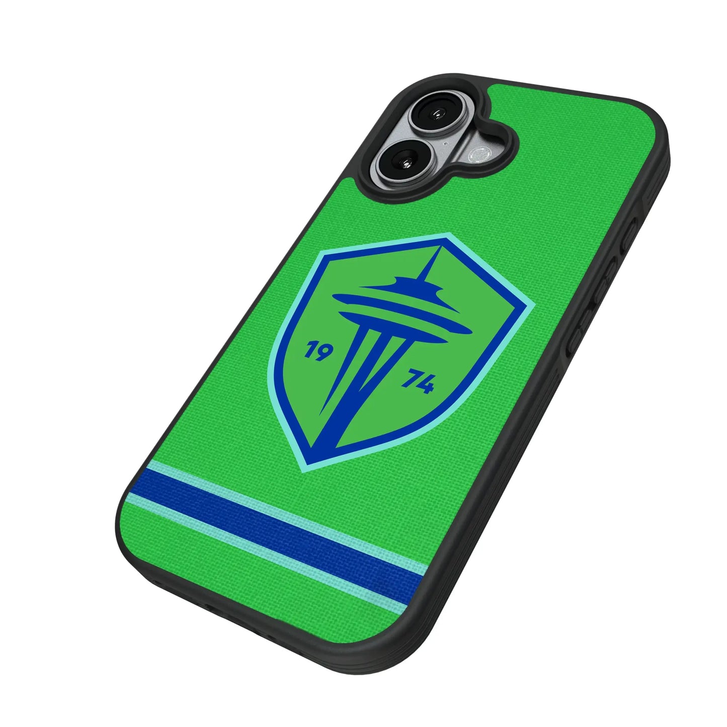 Seattle Sounders FC Stripe Bump Phone Case for Apple iPhone