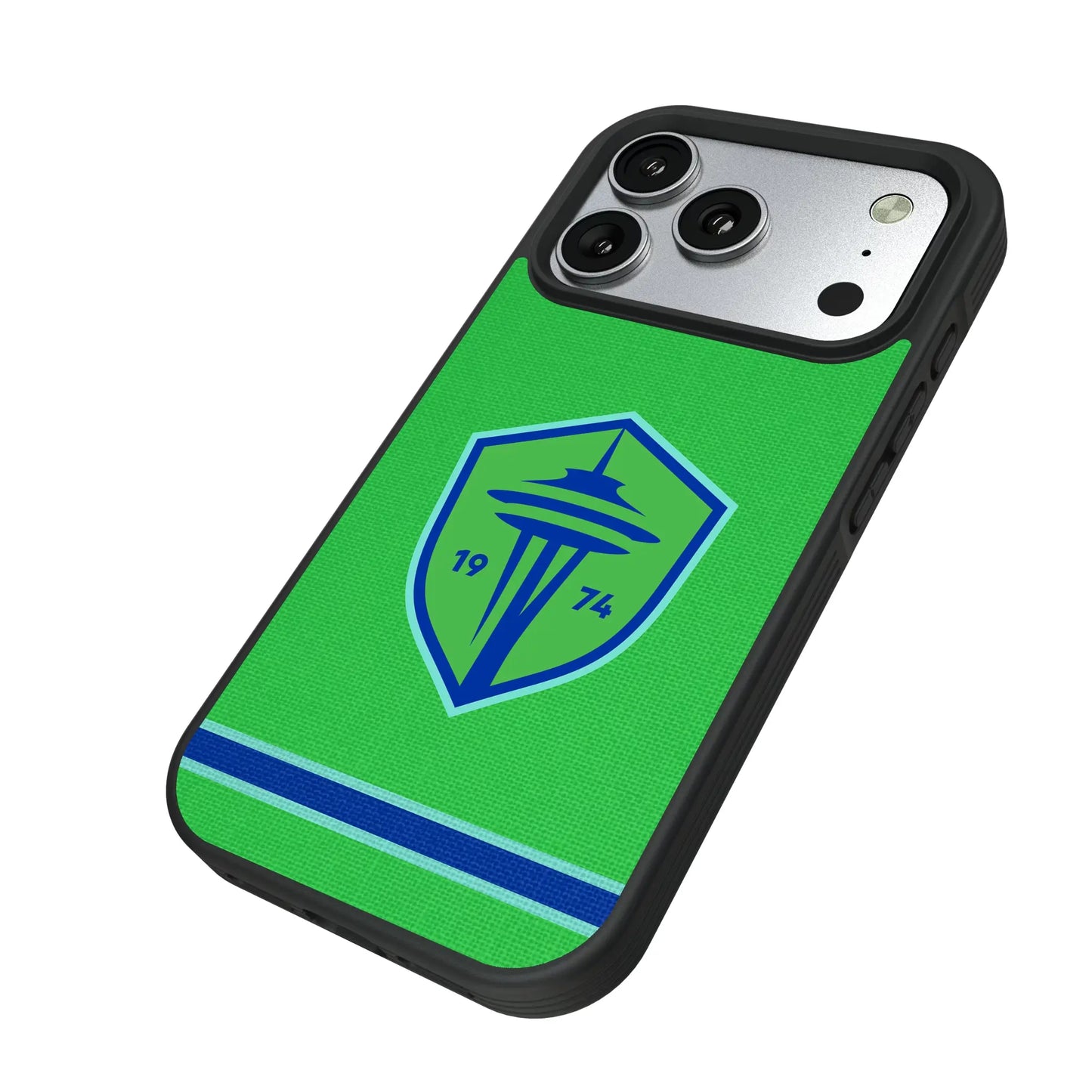 Seattle Sounders FC Stripe Bump Phone Case for Apple iPhone