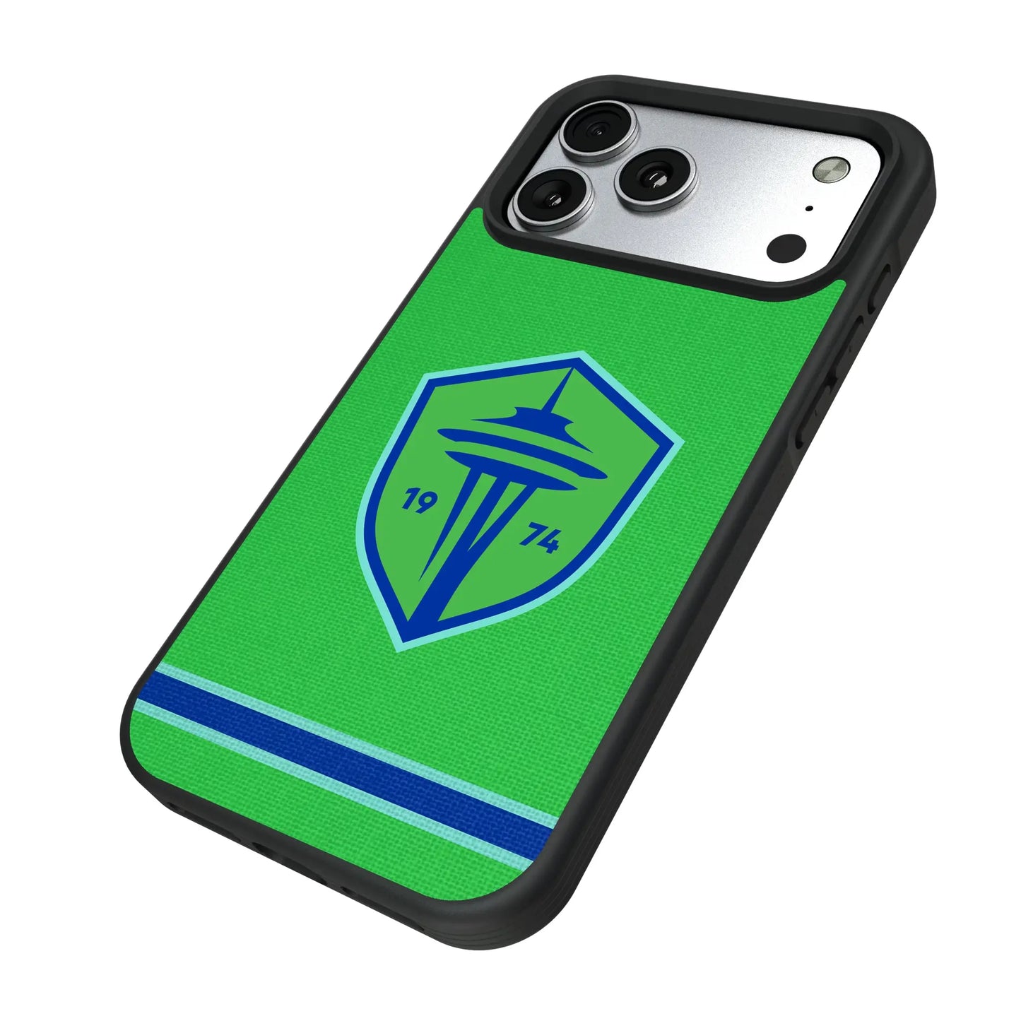 Seattle Sounders FC Stripe Bump Phone Case for Apple iPhone