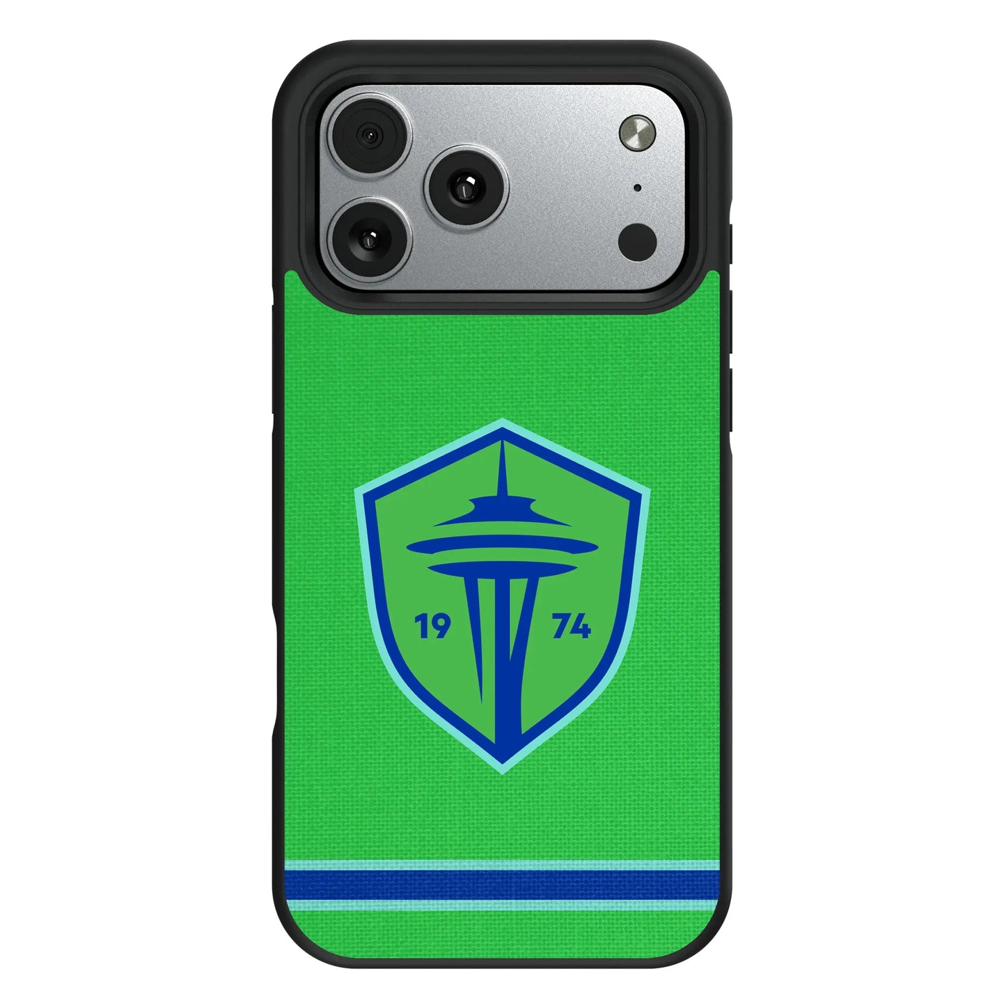 Seattle Sounders FC Stripe Bump Phone Case for Apple iPhone