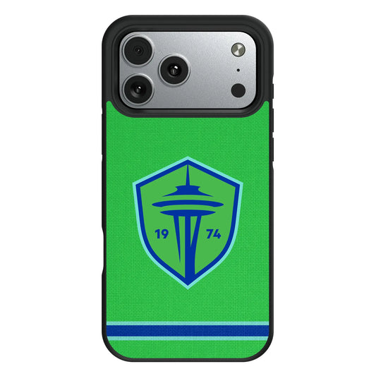 Seattle Sounders FC Stripe Bump Phone Case for Apple iPhone