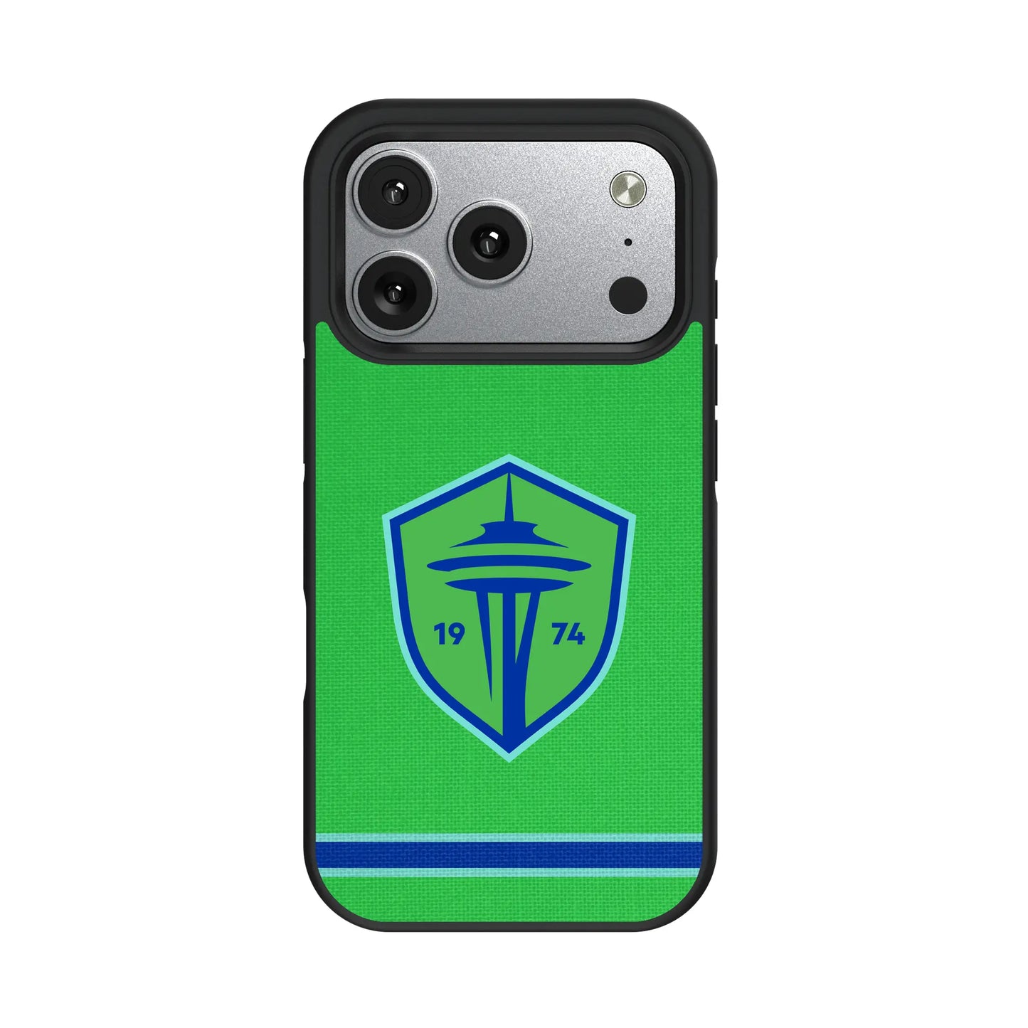 Seattle Sounders FC Stripe Bump Phone Case for Apple iPhone