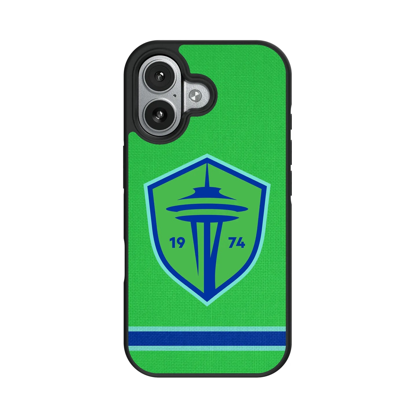 Seattle Sounders FC Stripe Bump Phone Case for Apple iPhone