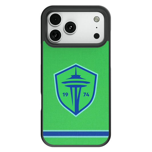 Seattle Sounders FC Stripe Bump Phone Case for Apple iPhone
