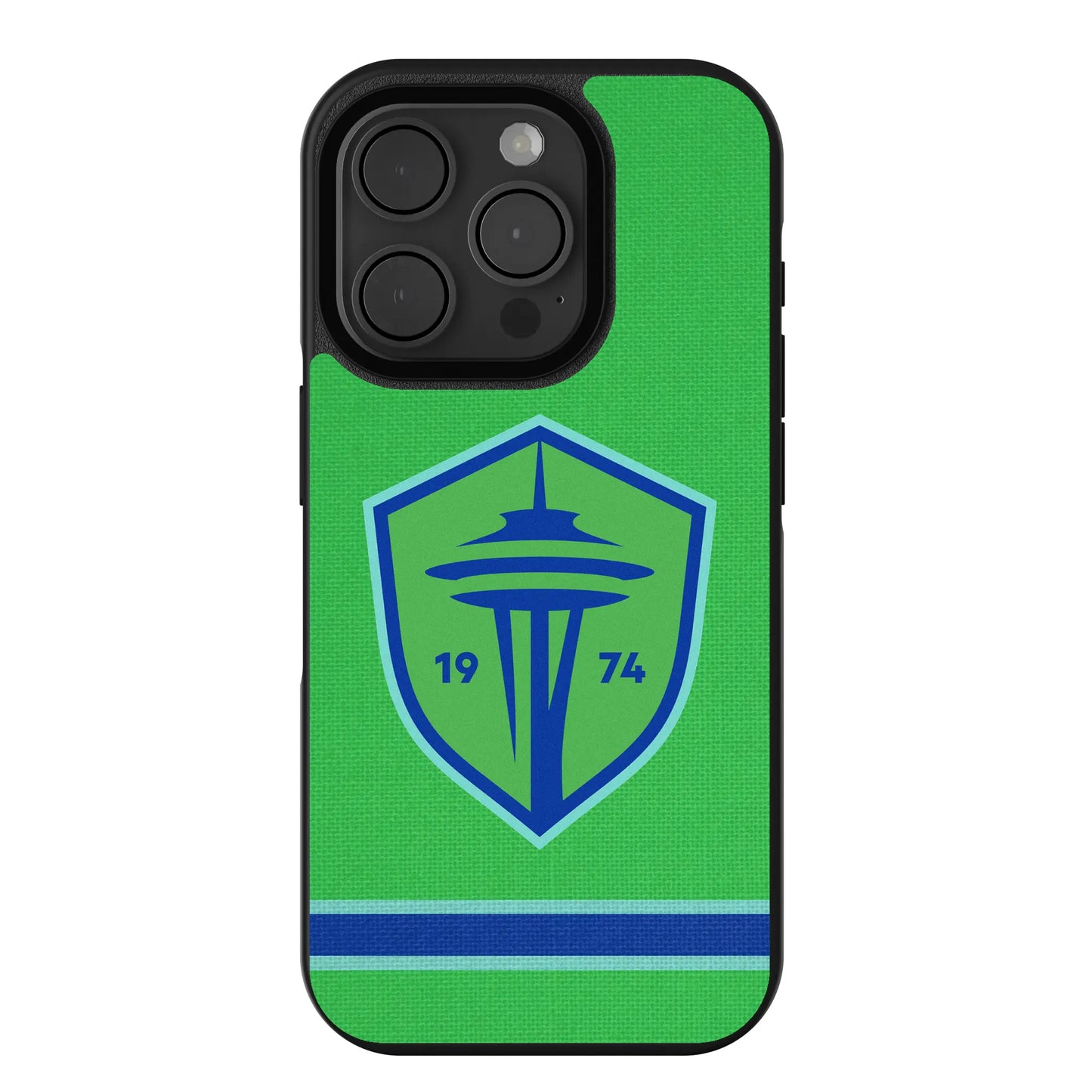Seattle Sounders FC Stripe Bump Phone Case for Apple iPhone