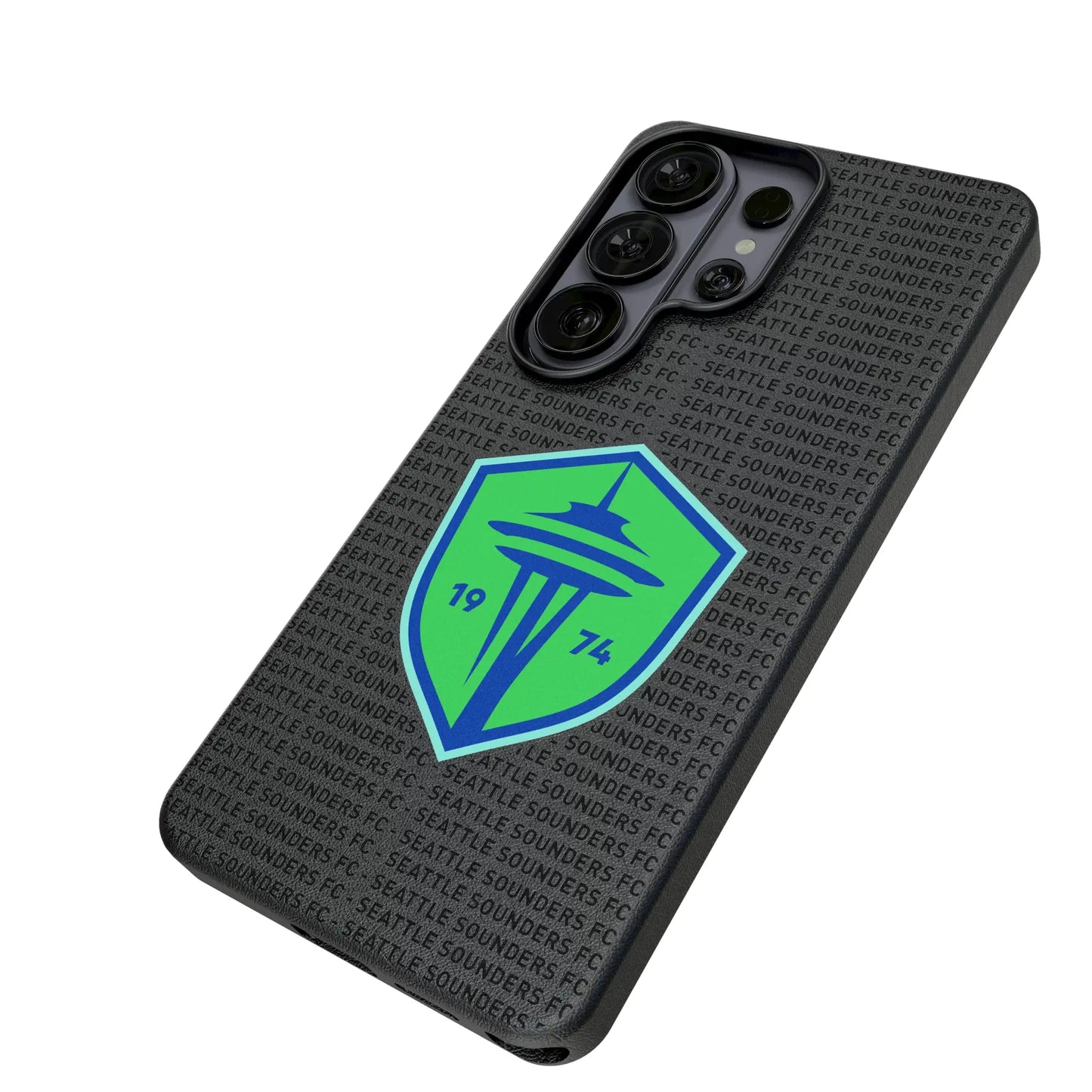 Seattle Sounders FC Text Backdrop MagSafe Compatible Phone Case for Samsung Galaxy