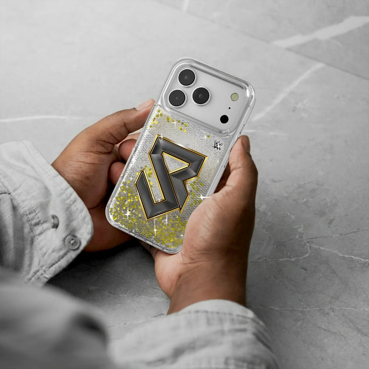 Seth Freakin Rollins Steel Glitter Phone Case for Apple iPhone
