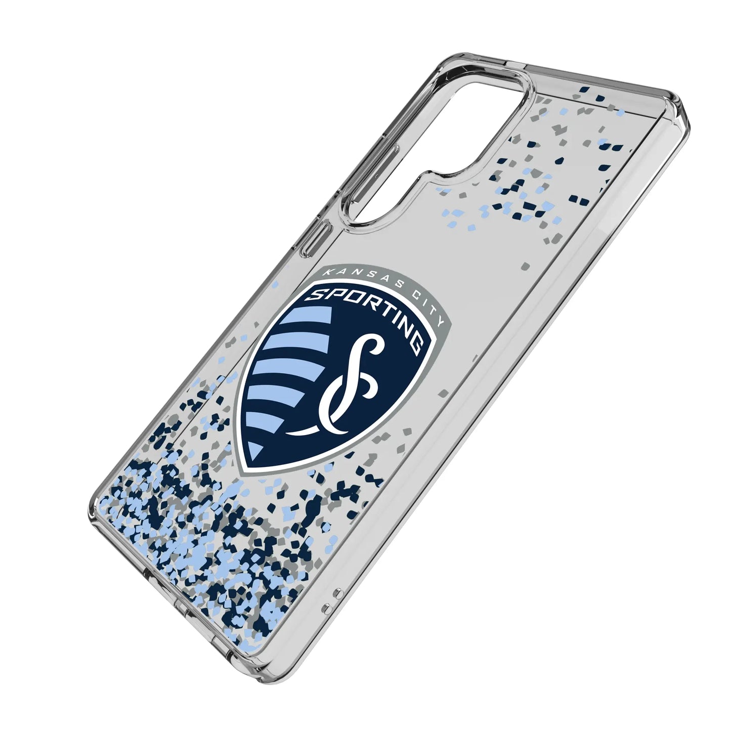Sporting Kansas City Confetti Clear Phone Case for Samsung Galaxy