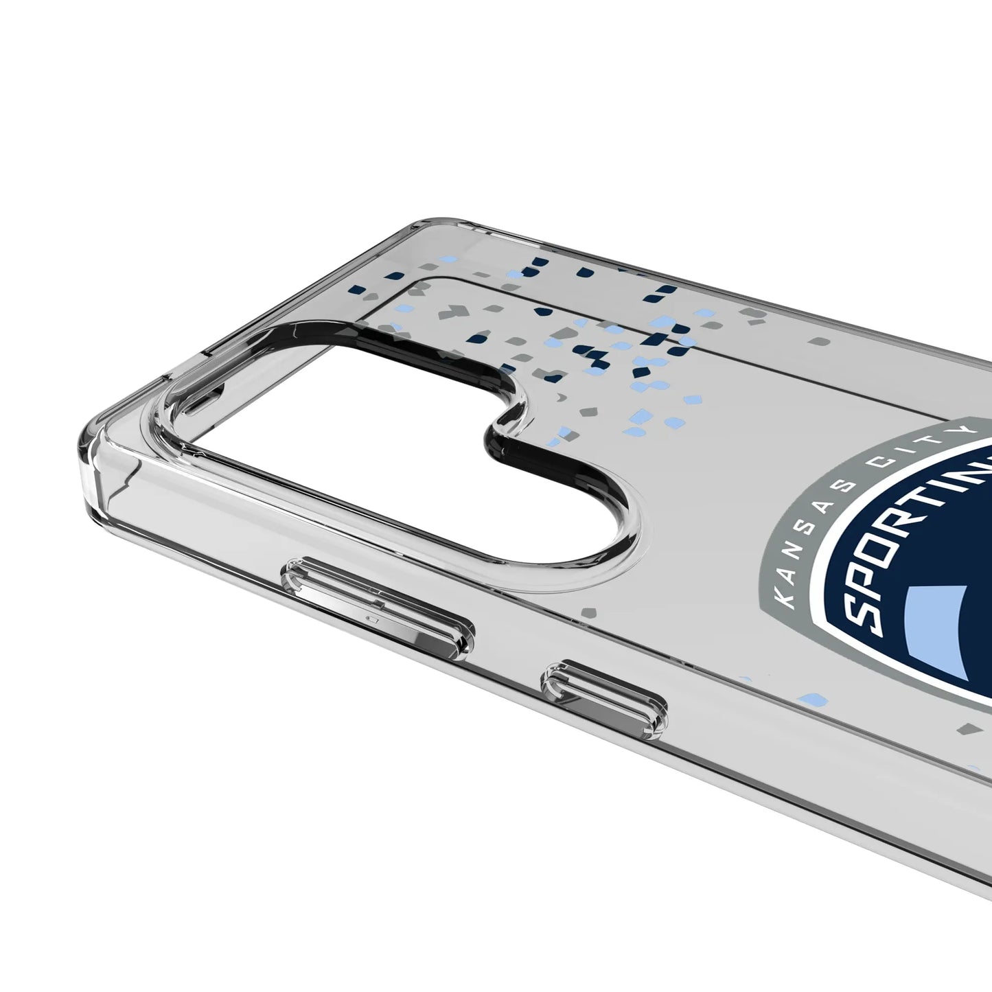 Sporting Kansas City Confetti Clear Phone Case for Samsung Galaxy