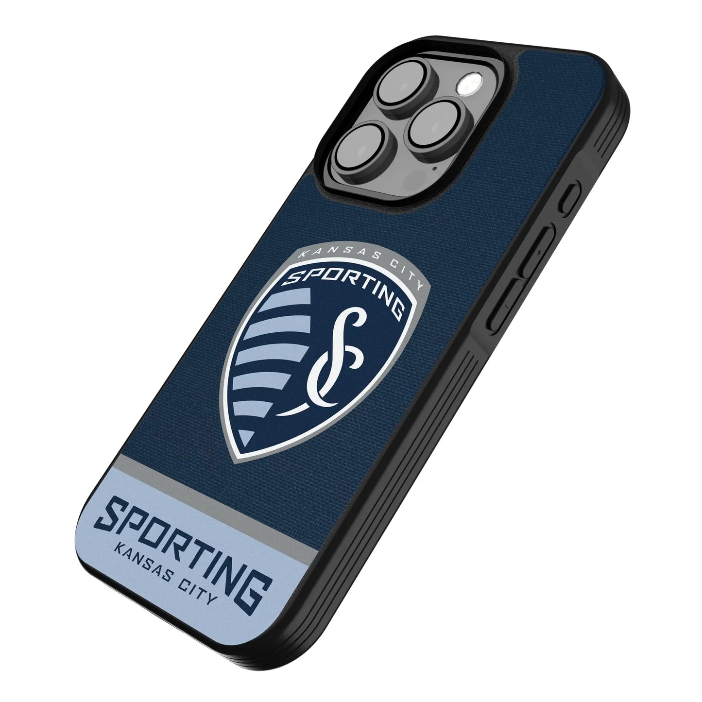 Sporting Kansas City Endzone Solid Bump Phone Case for Apple iPhone
