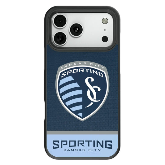 Sporting Kansas City Endzone Solid Bump Phone Case for Apple iPhone