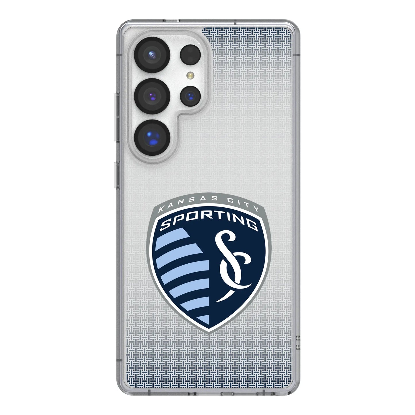 Sporting Kansas City Linen Clear Phone Case for Samsung Galaxy