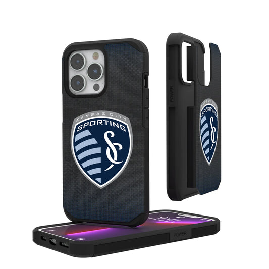 Sporting Kansas City Linen Rugged Phone Case for Apple iPhone