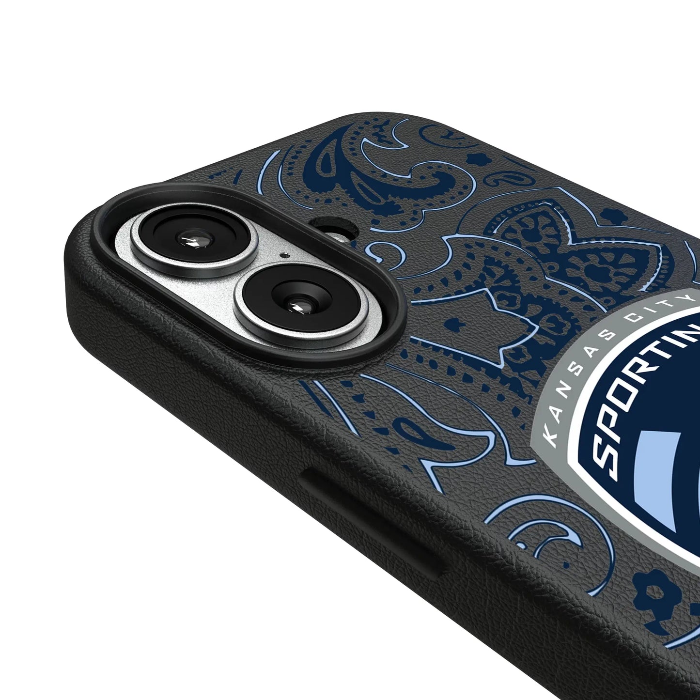Sporting Kansas City Paisley MagSafe Compatible Phone Case for Apple iPhone