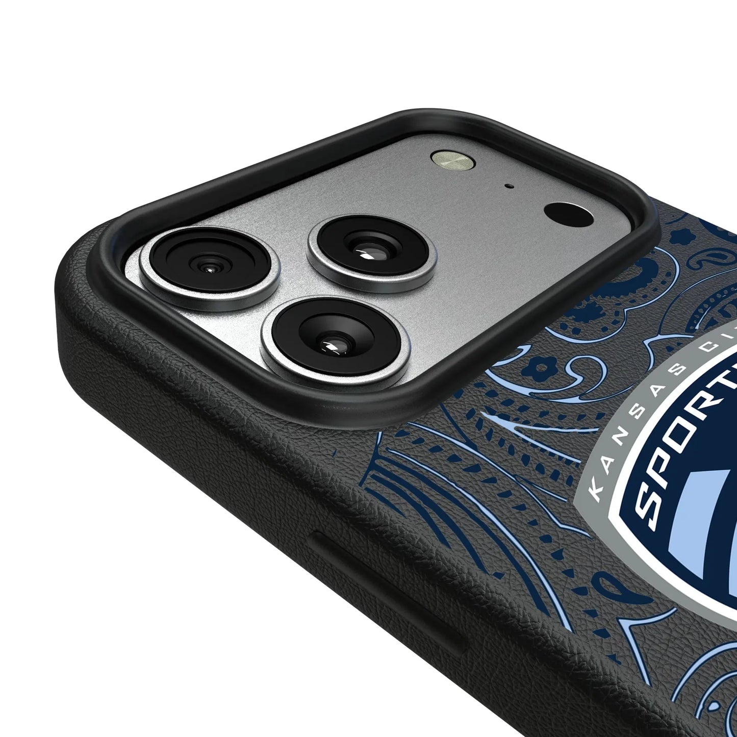 Sporting Kansas City Paisley MagSafe Compatible Phone Case for Apple iPhone