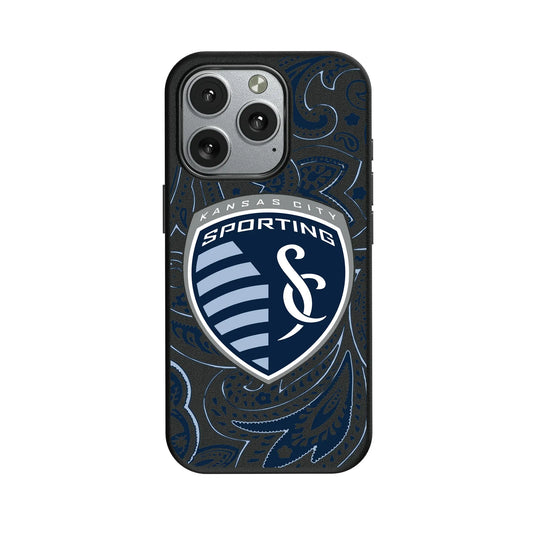 Sporting Kansas City Paisley MagSafe Compatible Phone Case for Apple iPhone