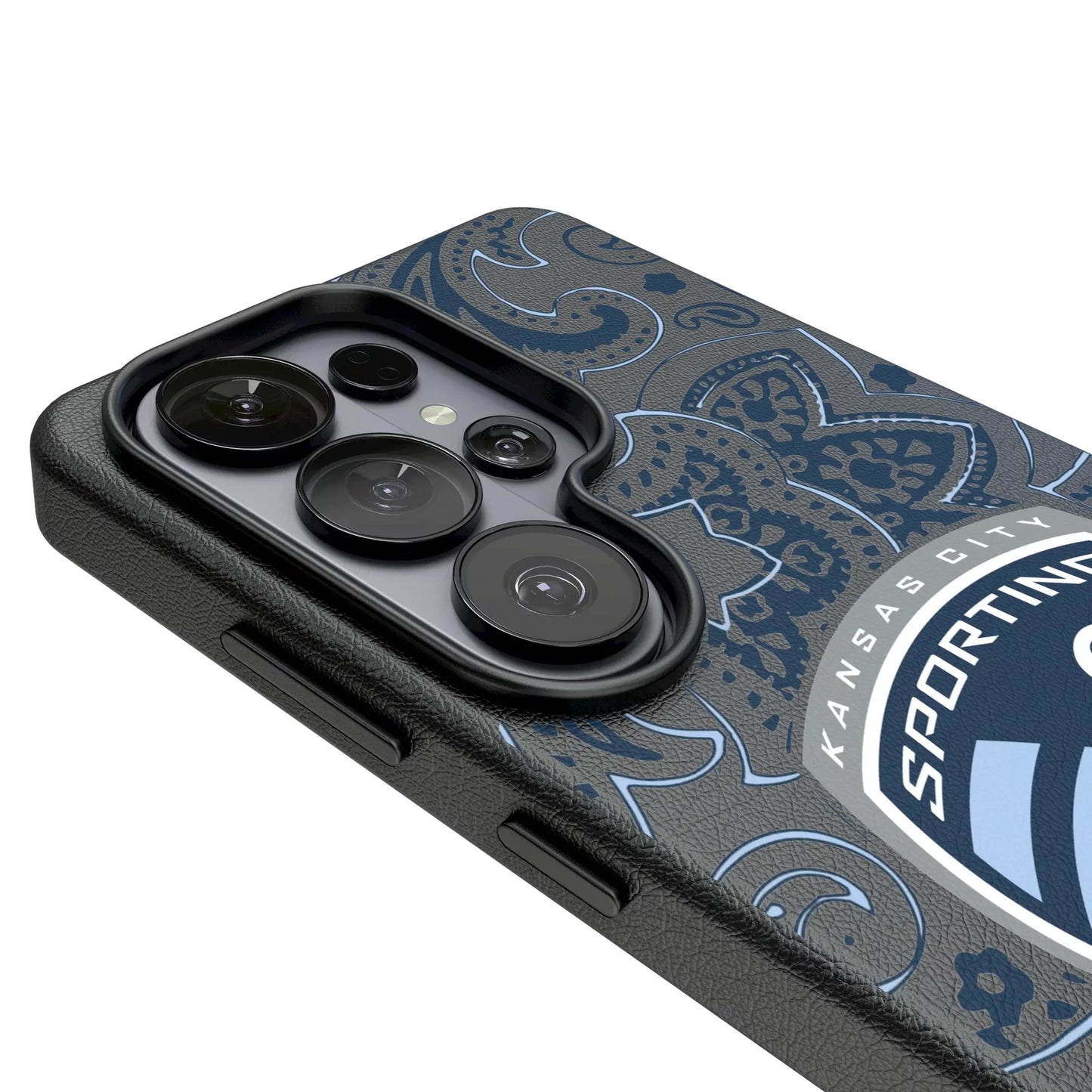 Sporting Kansas City Paisley MagSafe Compatible Phone Case for Samsung Galaxy