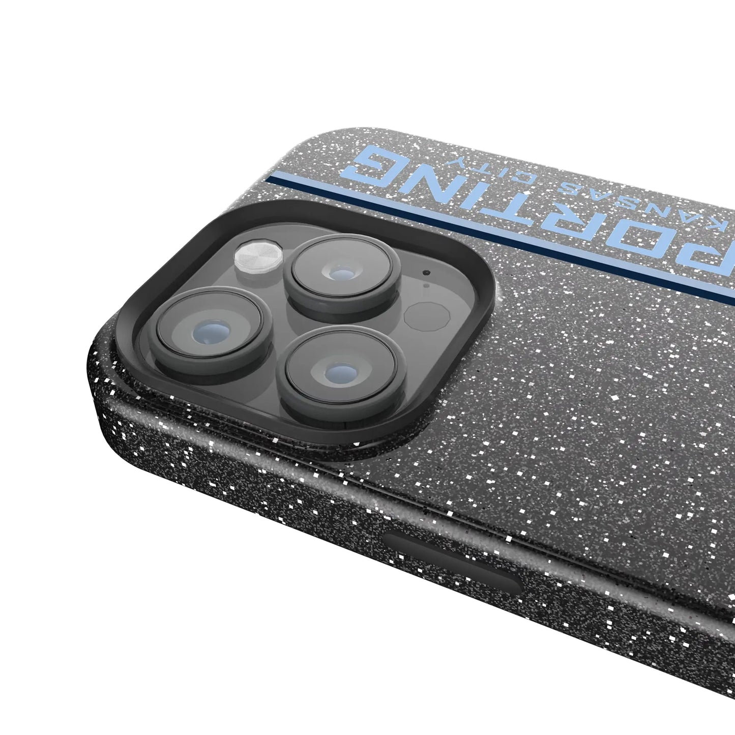 Sporting Kansas City Sidebar Black Bling Phone Case for Apple iPhone