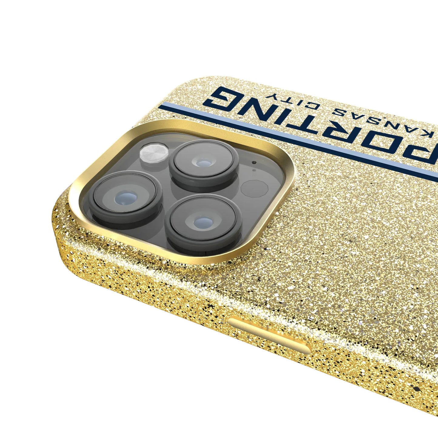 Sporting Kansas City Sidebar Bling Phone Case for Apple iPhone