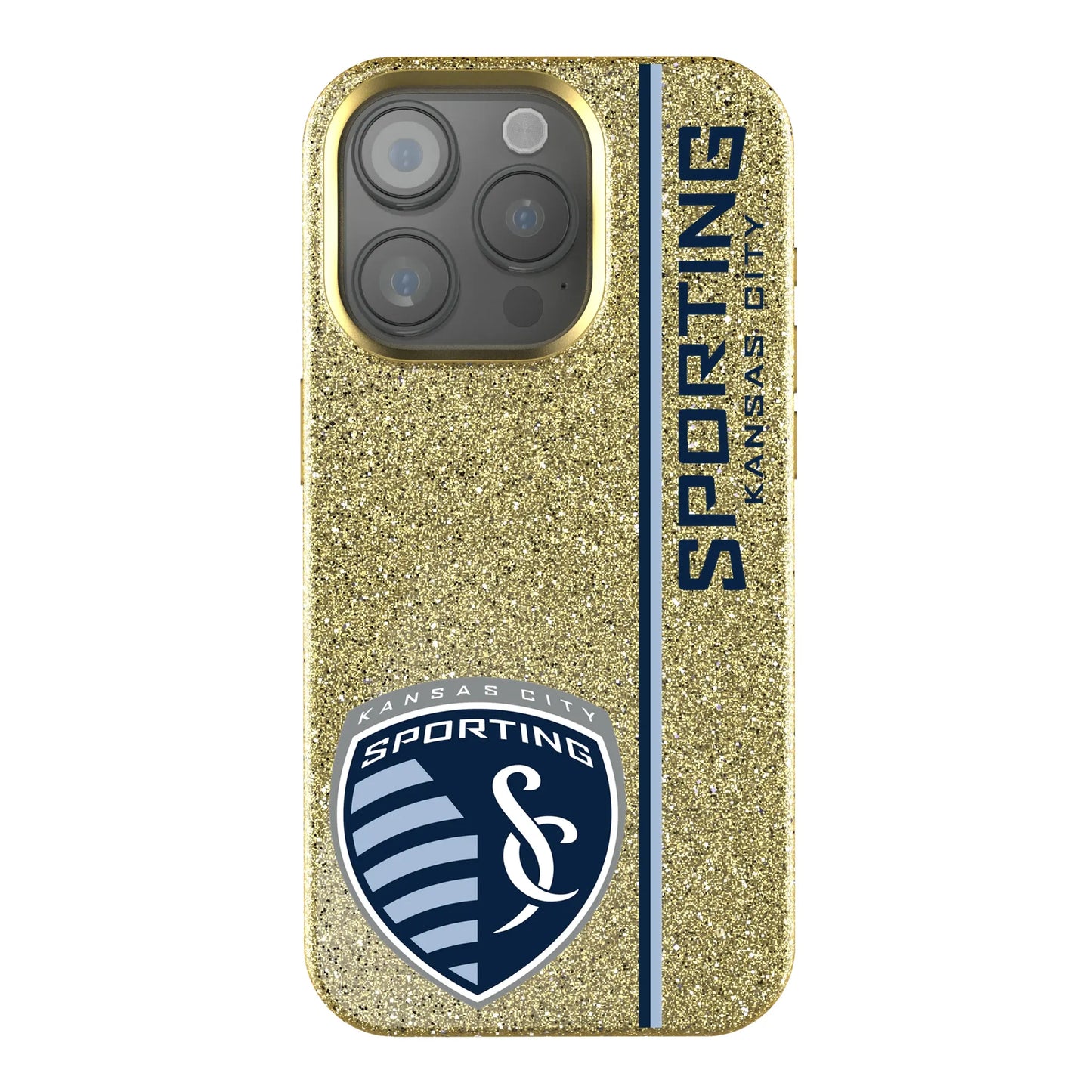 Sporting Kansas City Sidebar Bling Phone Case for Apple iPhone