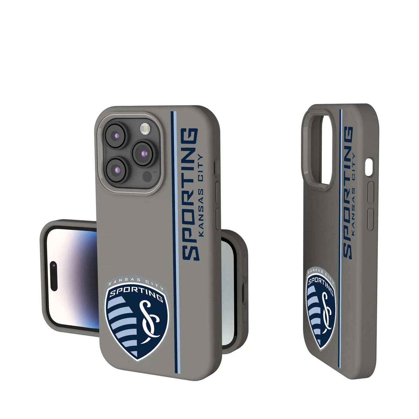 Sporting Kansas City Sidebar Soft Touch Phone Case for Apple iPhone