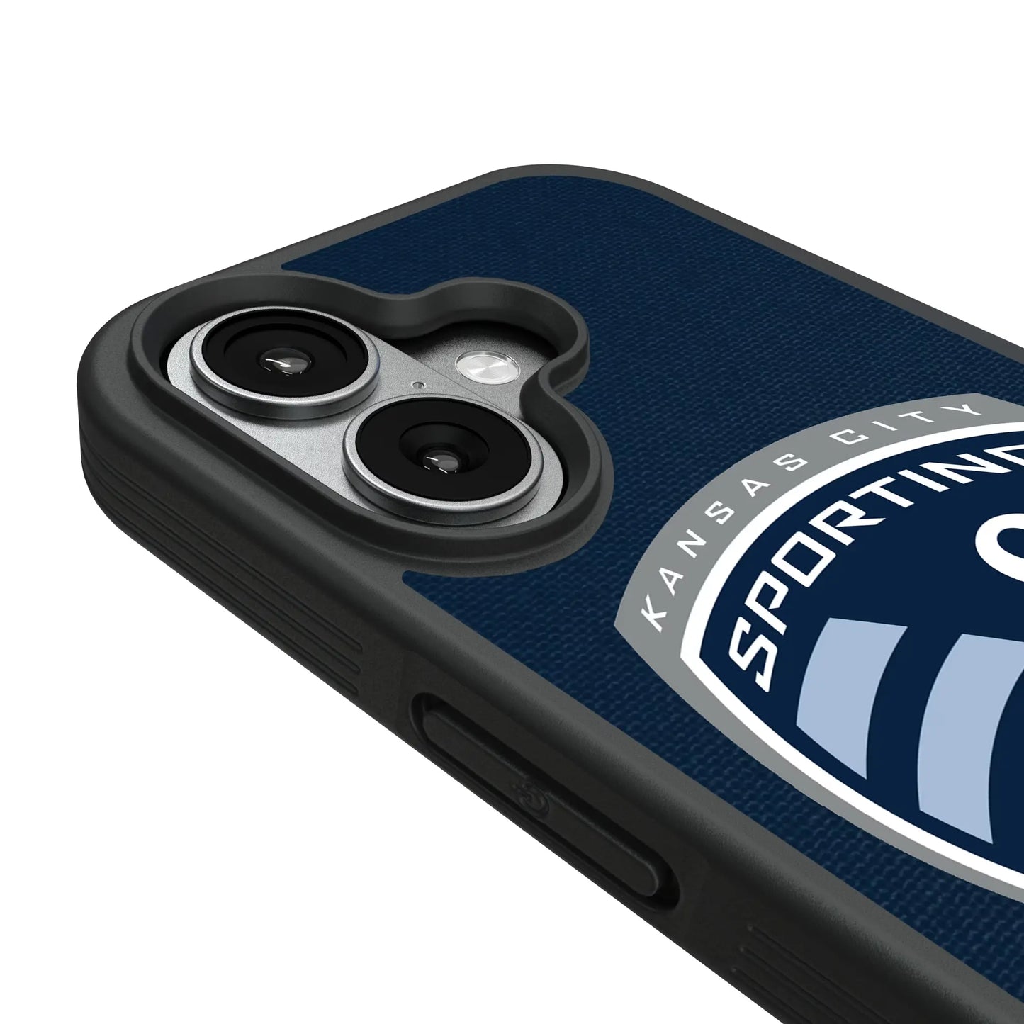 Sporting Kansas City Stripe Bump Phone Case for Apple iPhone