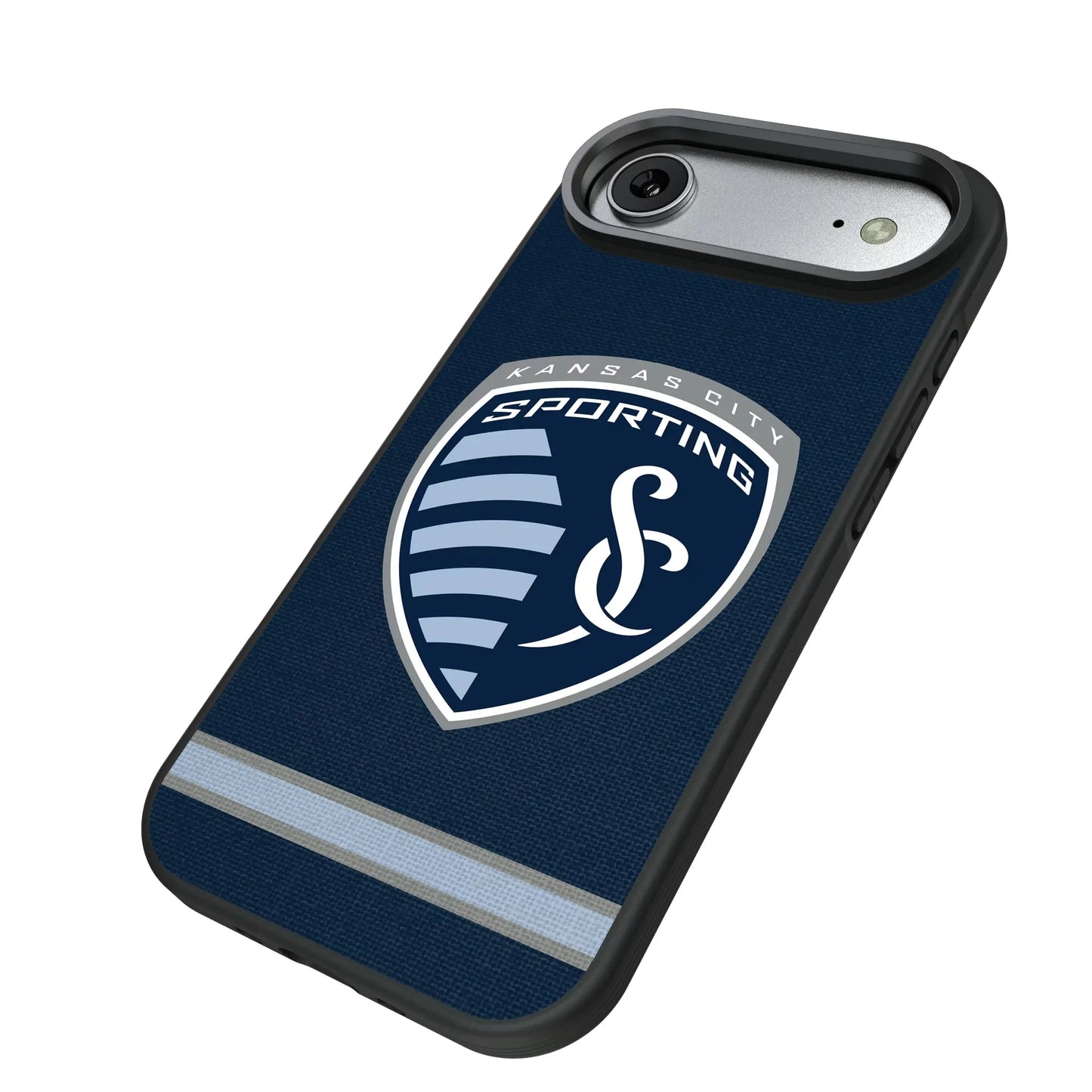 Sporting Kansas City Stripe Bump Phone Case for Apple iPhone
