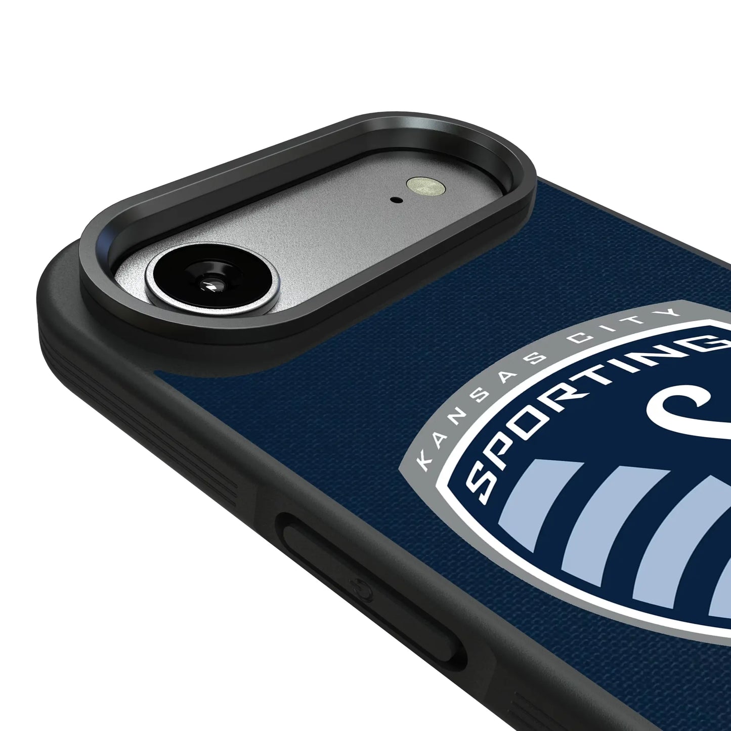 Sporting Kansas City Stripe Bump Phone Case for Apple iPhone