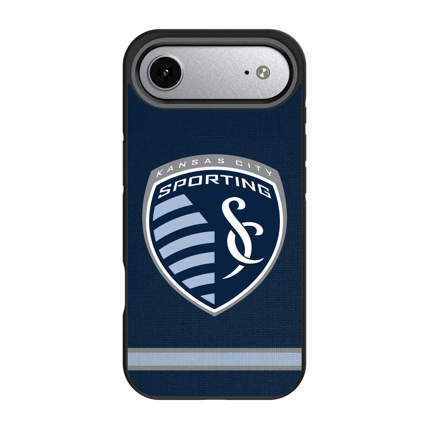 Sporting Kansas City Stripe Bump Phone Case for Apple iPhone