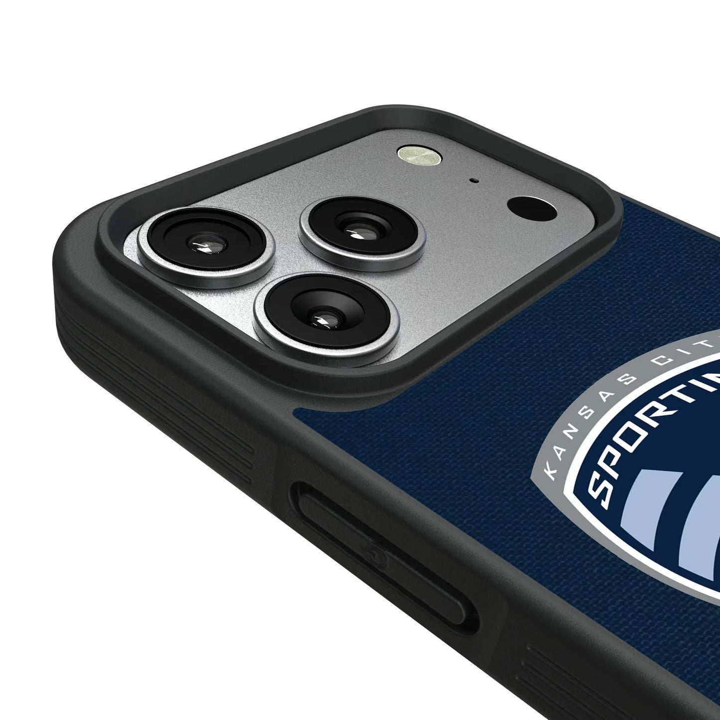 Sporting Kansas City Stripe Bump Phone Case for Apple iPhone