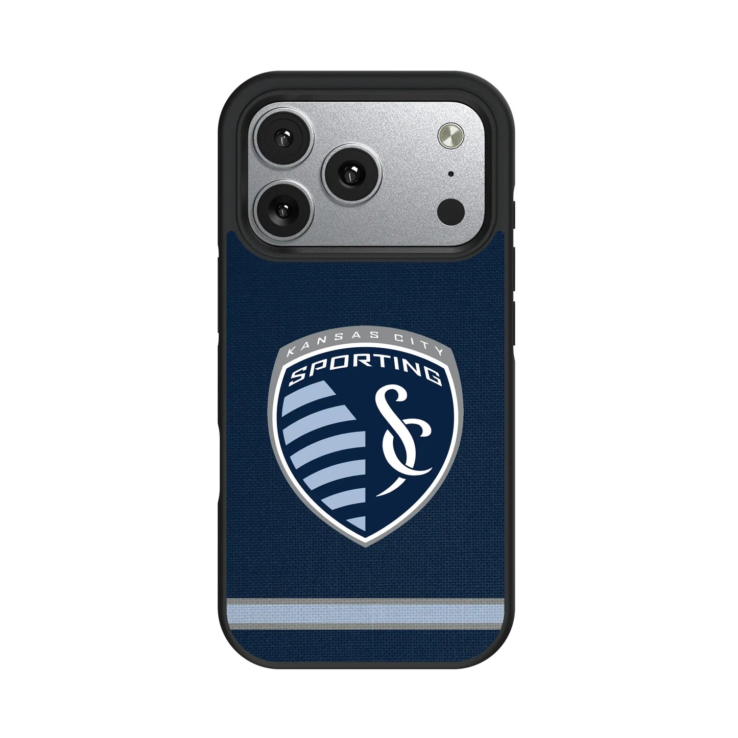 Sporting Kansas City Stripe Bump Phone Case for Apple iPhone