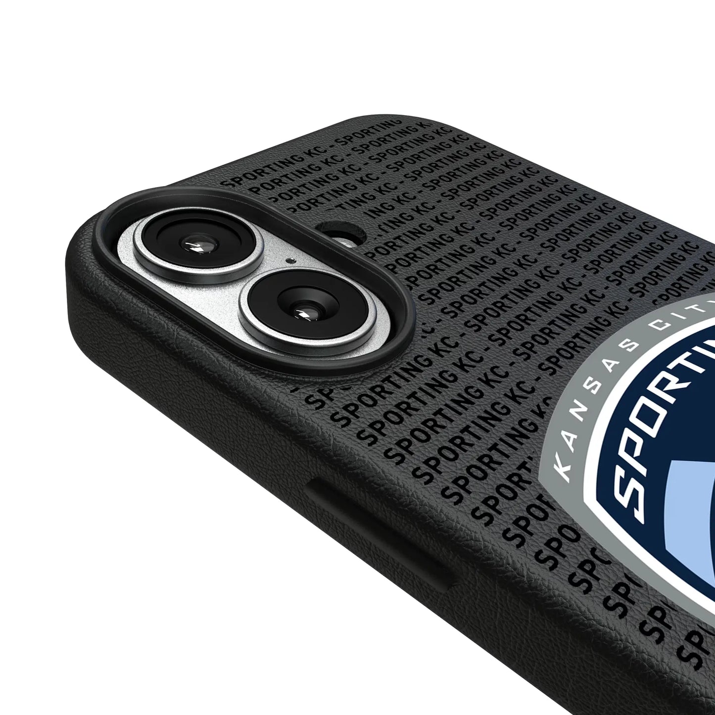 Sporting Kansas City Text Backdrop MagSafe Compatible Phone Case for Apple iPhone