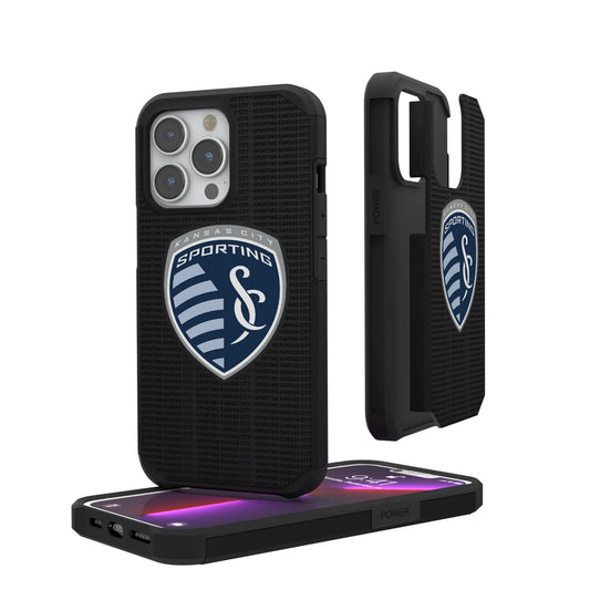 Sporting Kansas City Text Backdrop Rugged Phone Case for Apple iPhone
