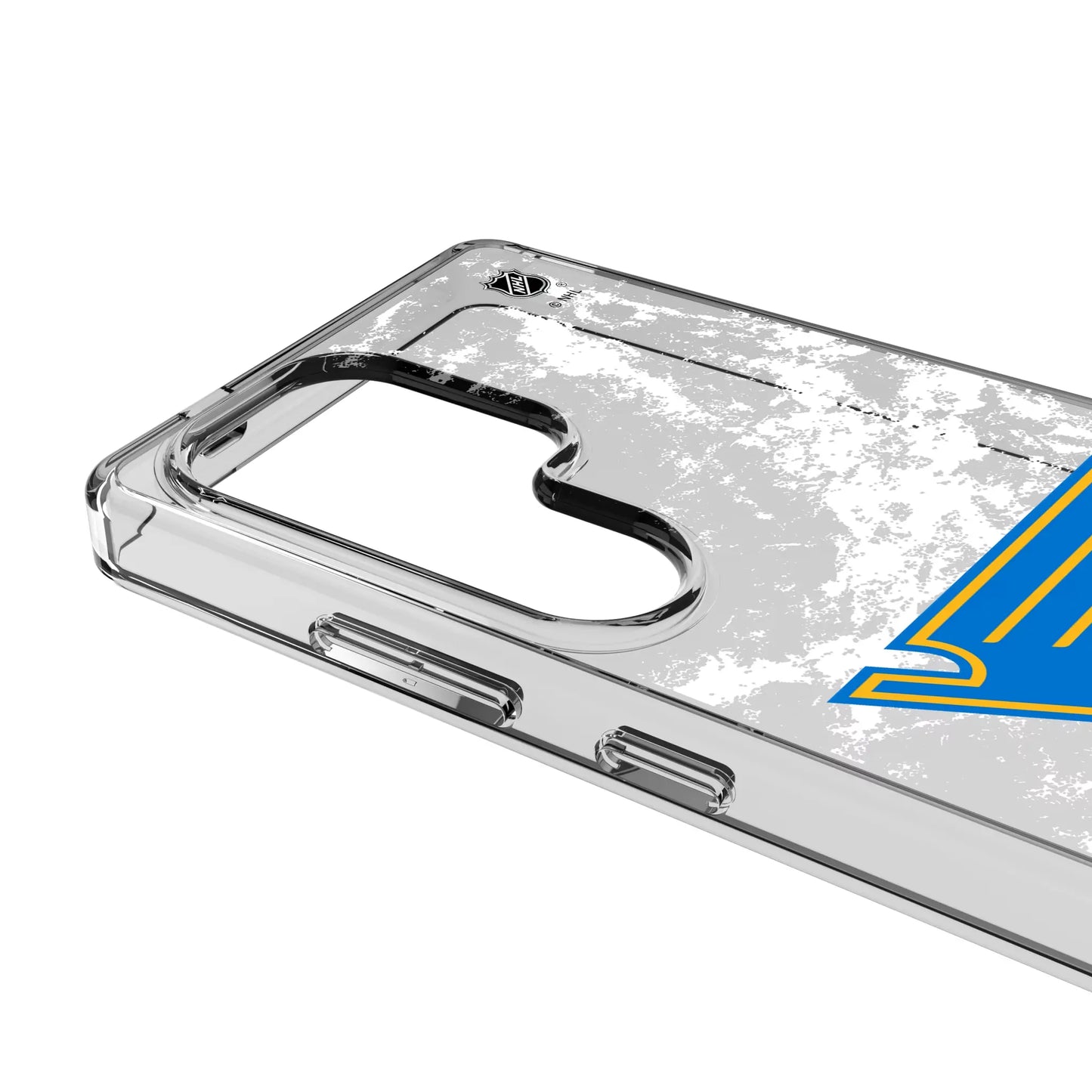St. Louis Blues Ice Stripe Clear Phone Case for Samsung Galaxy