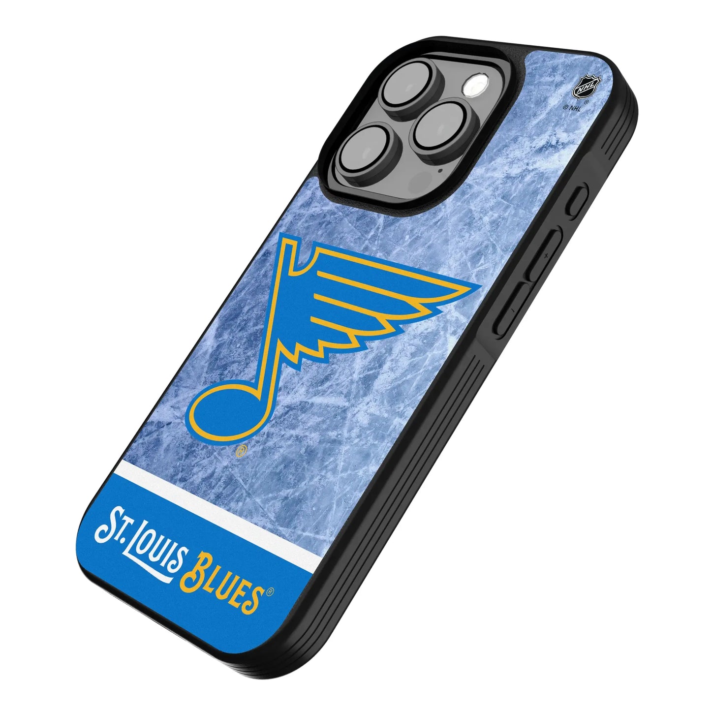 St. Louis Blues Ice Wordmark Bump Phone Case for Apple iPhone