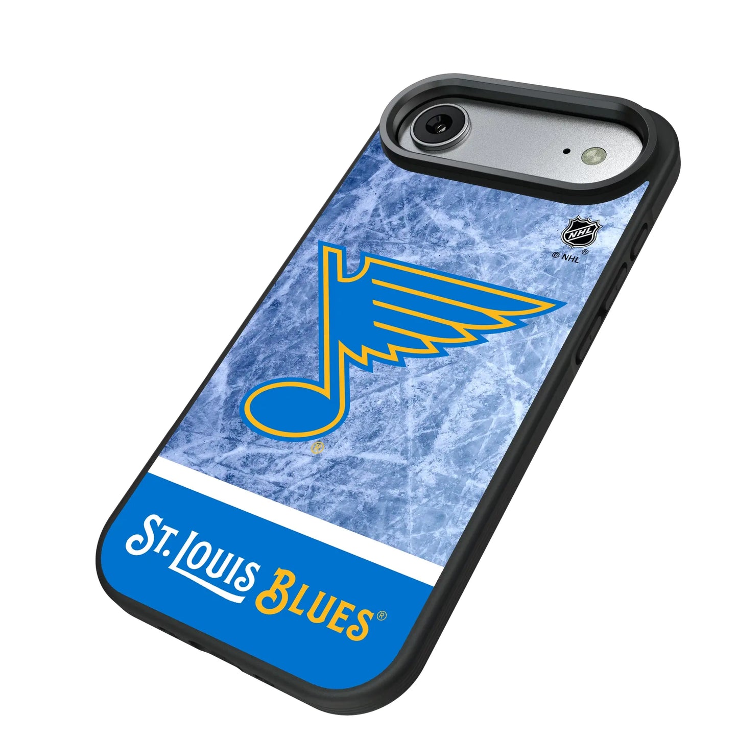 St. Louis Blues Ice Wordmark Bump Phone Case for Apple iPhone